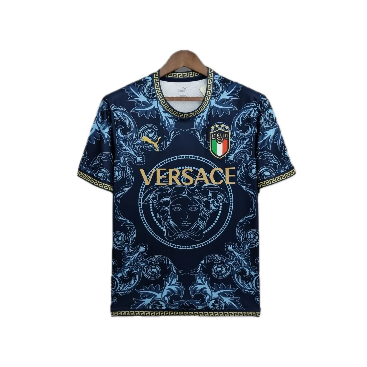 Italy x Versace Dark Blue Jersey 2025