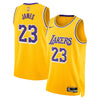 Los Angeles Lakers Nike Icon Edition Swingman Jersey - Gold - Lebron James - Unisex