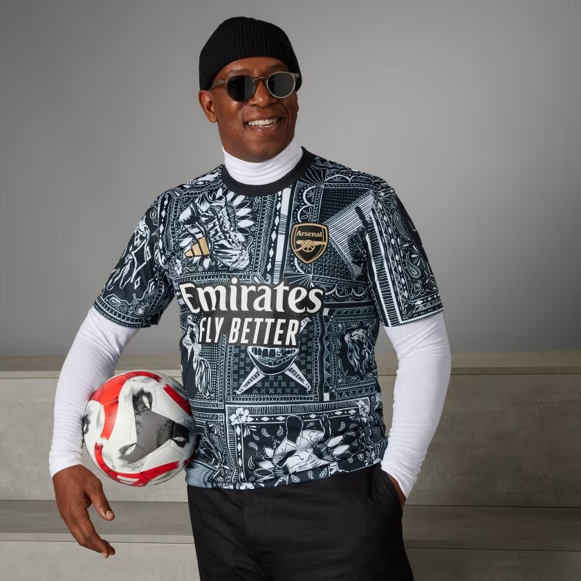 Arsenal x Ian Wright Pre-Match Shirt