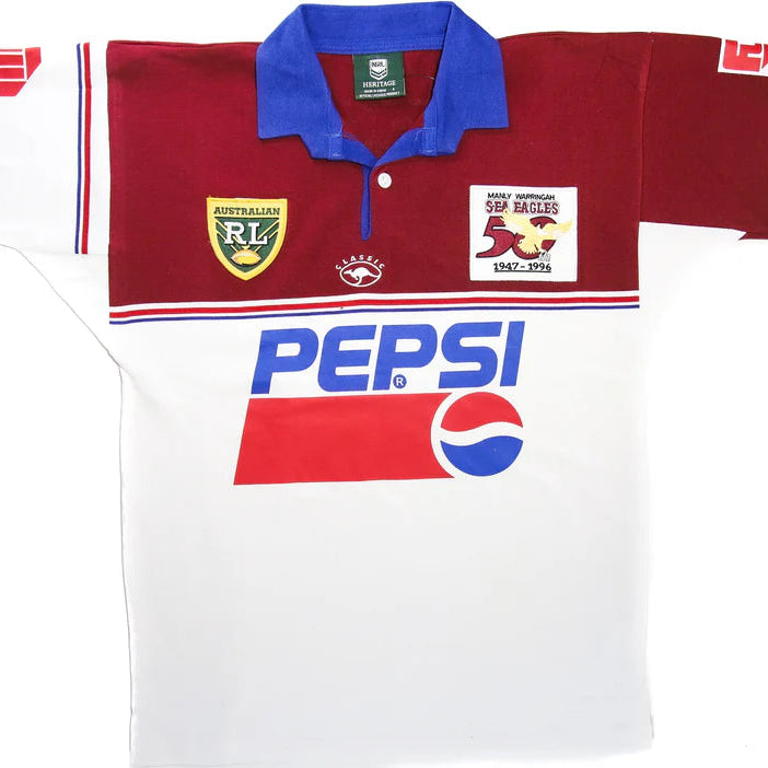 Manly Warringah Sea Eagles 1996 Home Jersey