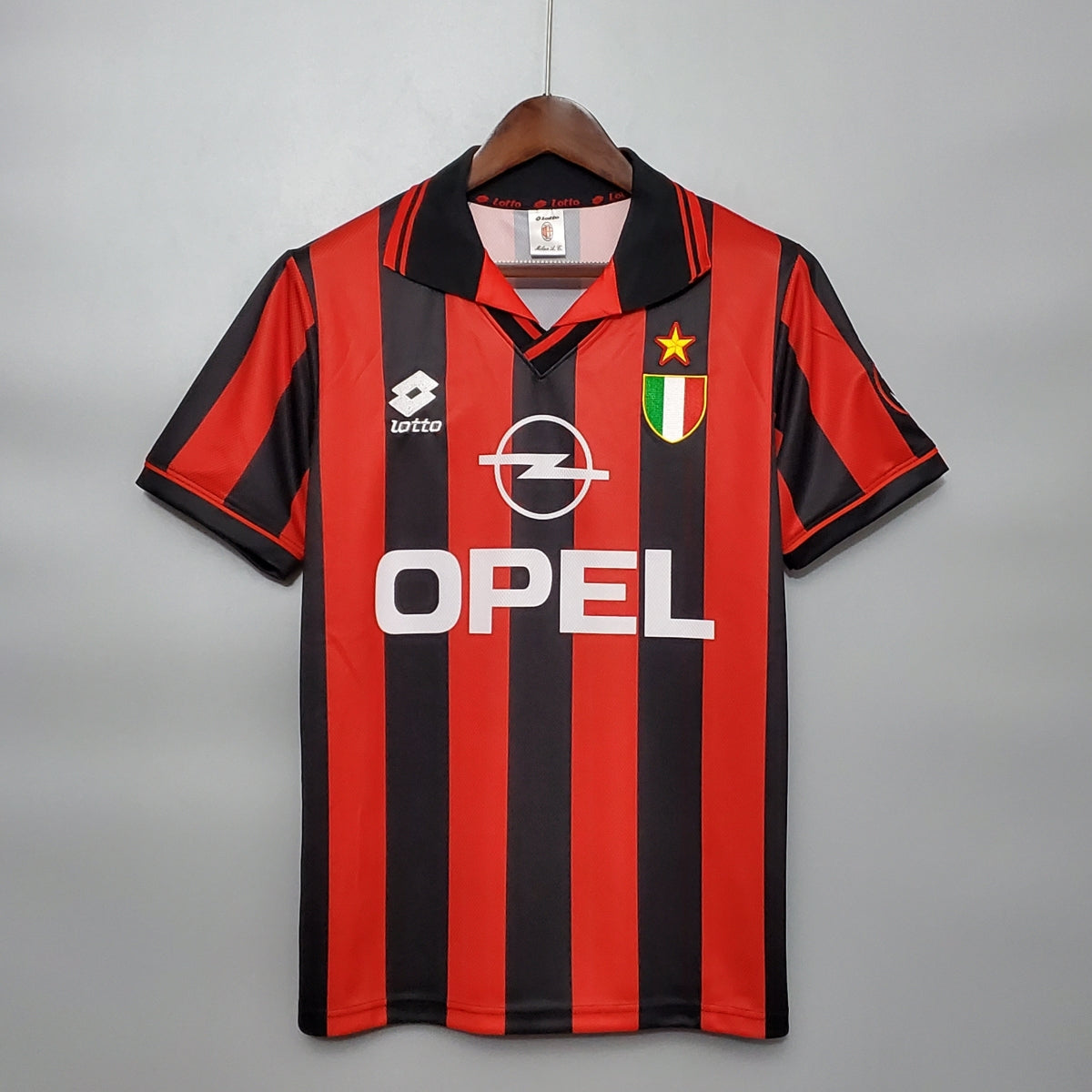 AC Milan 1996/97 Home Retro Jersey front view