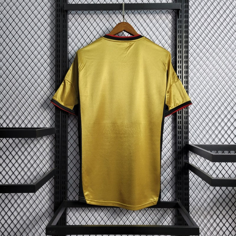 AC Milan 2013/14 Third Gold Football Jersey back view
