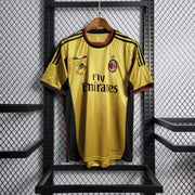 AC Milan 2013/14 Third Gold Football Jersey front view