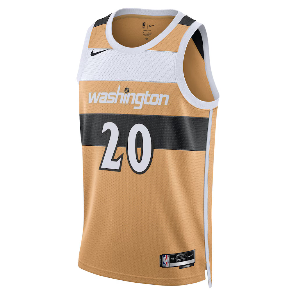 Alex Sarr Washington Wizards City Edition Swingman Jersey 2025/26 front view
