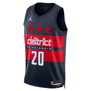 Alex Sarr Washington Wizards Statement Edition Swingman Jersey front view