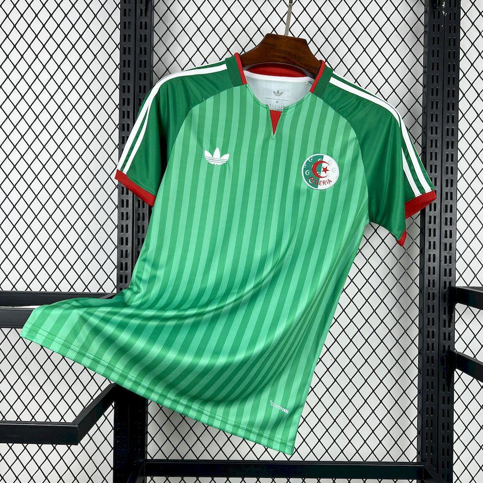 Algeria 2026 away jersey green front view
