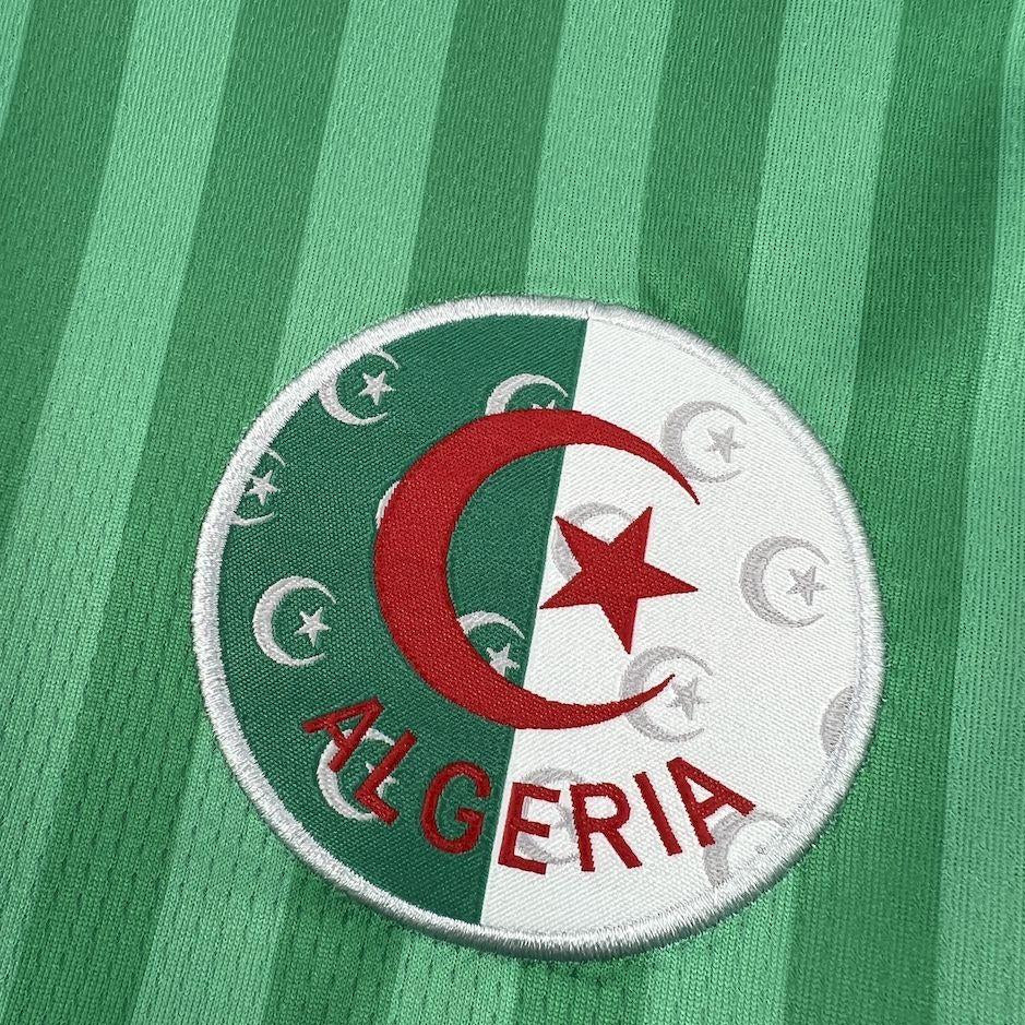Algeria 2026 away jersey logo detail