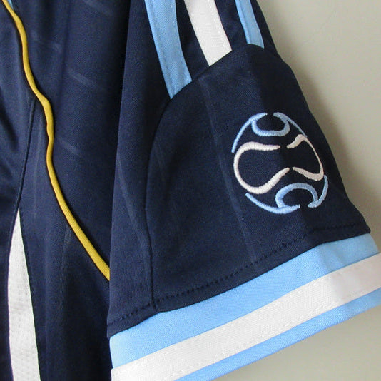 Argentina Away Jersey 2006 sleeve detail with tournament ball patch