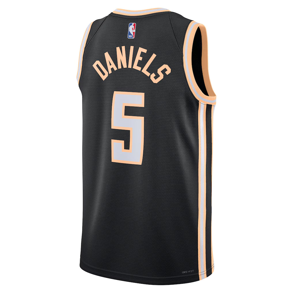 Atlanta Hawks Dyson Daniels City Edition Swingman Jersey 2025/26 Back View