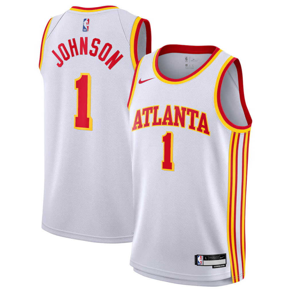 Atlanta Hawks Jalen Johnson Association Edition Swingman Jersey 