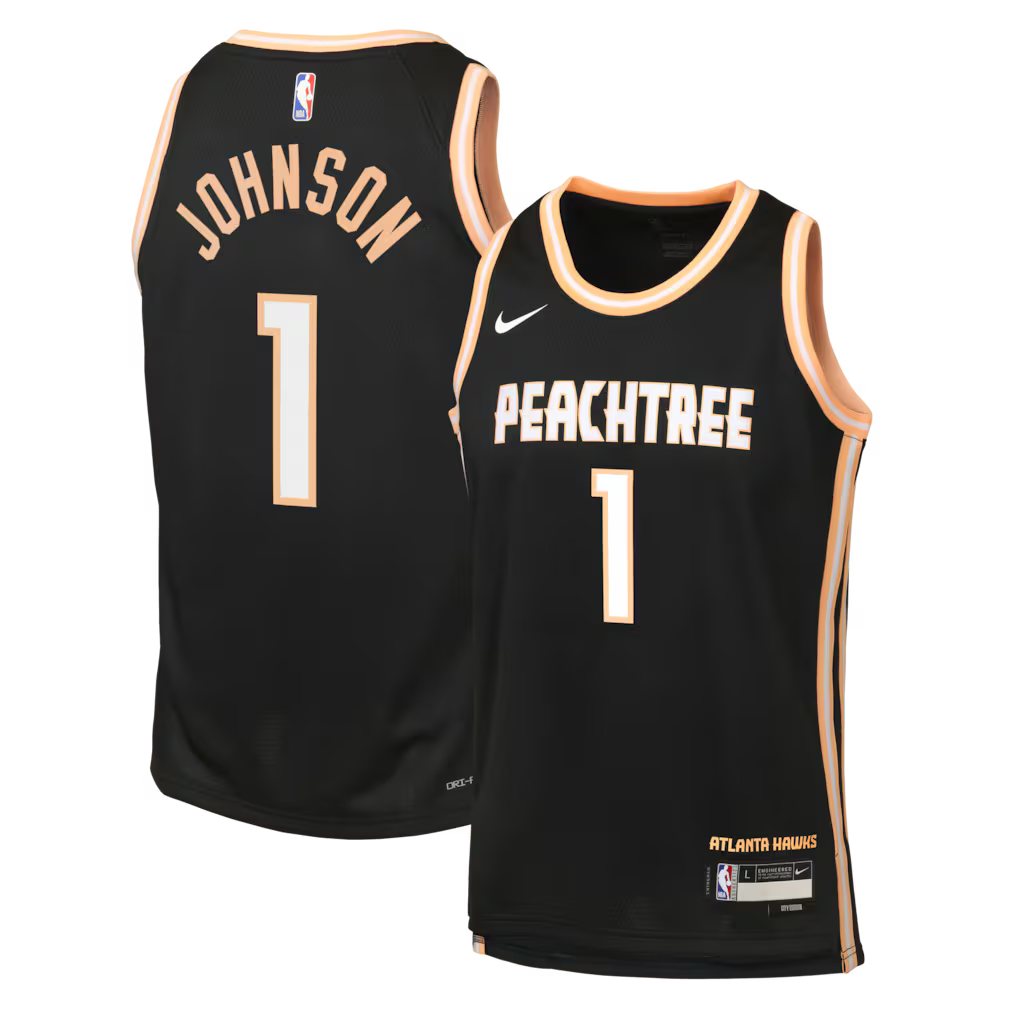Atlanta Hawks Jalen Johnson City Edition Swingman Jersey 2025/26 