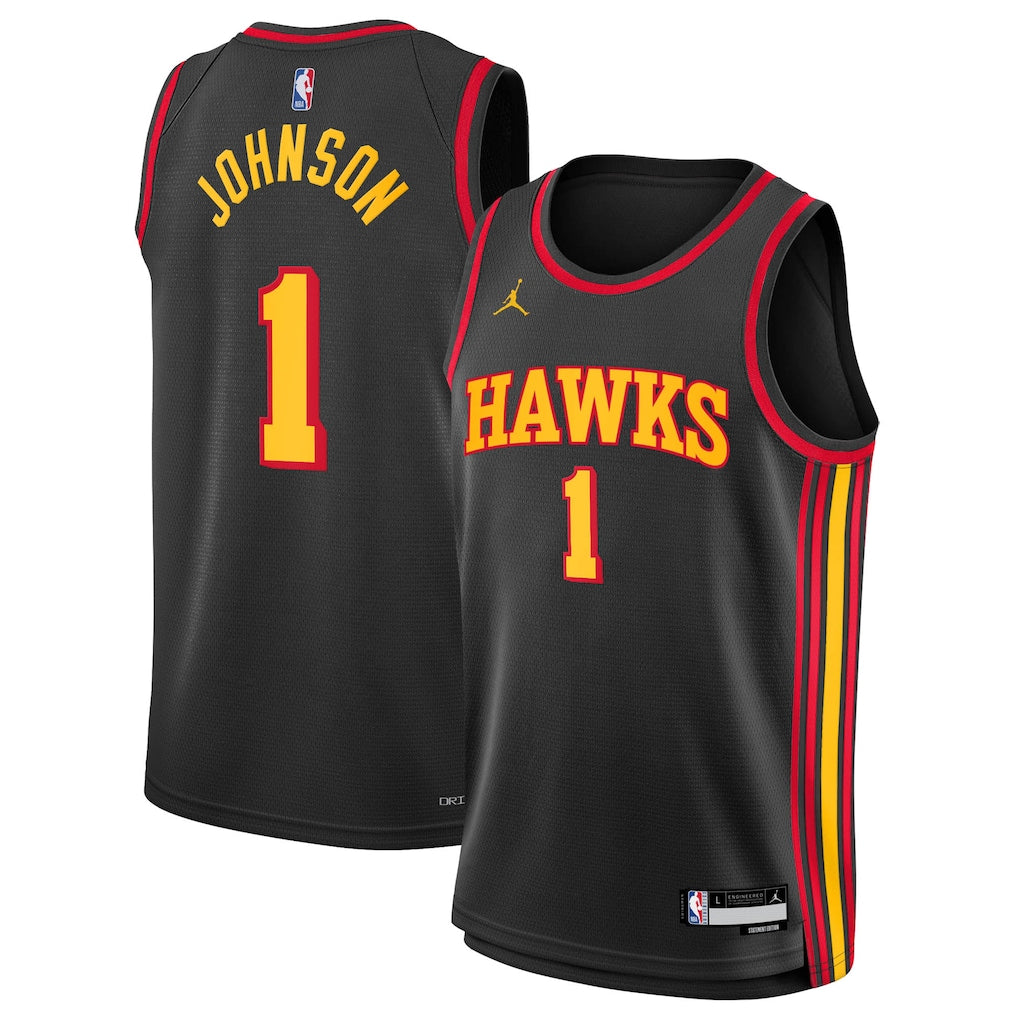 Atlanta Hawks Jalen Johnson Statement Edition Swingman Jersey