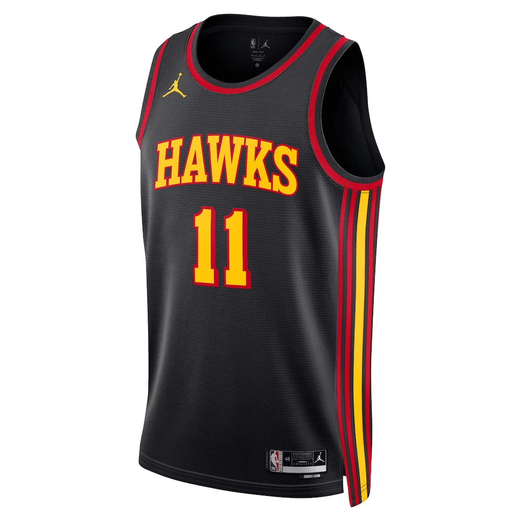 Atlanta Hawks Trae Young Statement Edition Swingman Jersey Front View