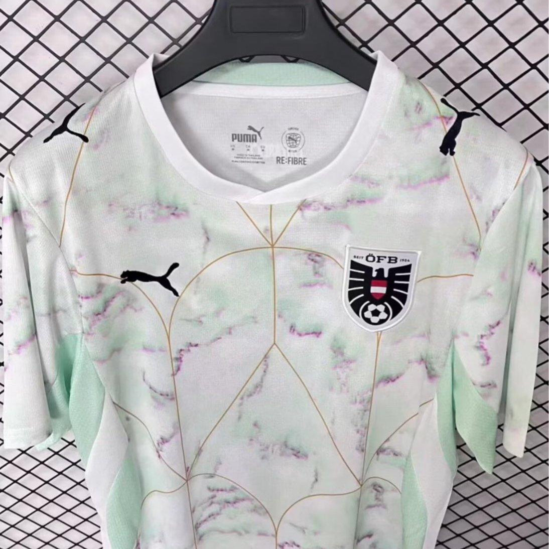 Austria World Cup Away Jersey 2026 Front View Details