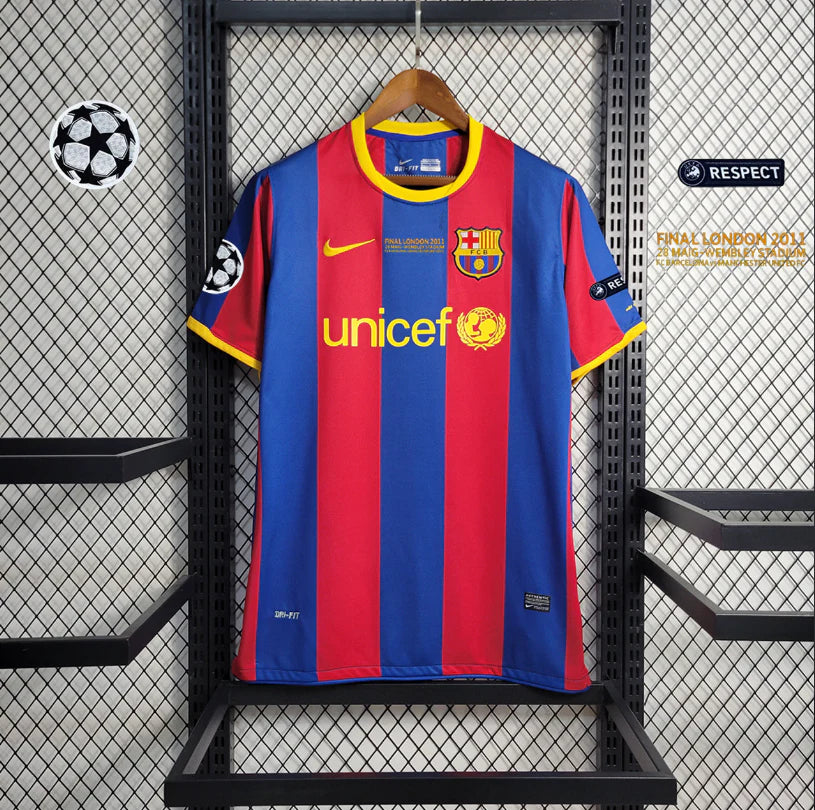 FC Barcelona Retro Home Kit - 2010/11
