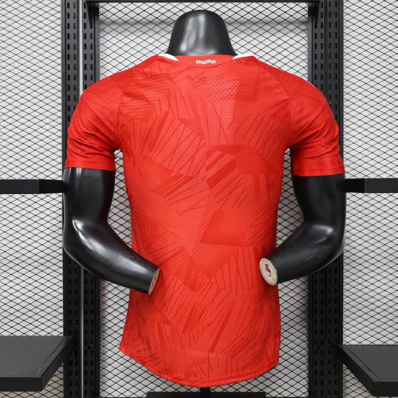 Benfica Home Jersey 2026/27 back view with plain red finish