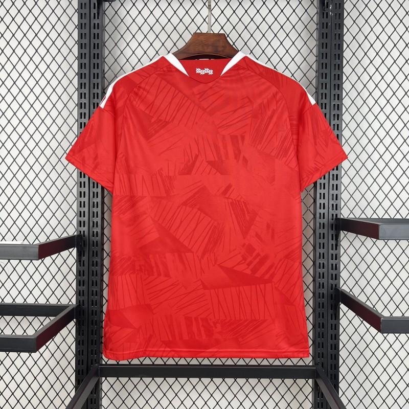 Benfica Home Jersey 2026/27 back view with plain red finish