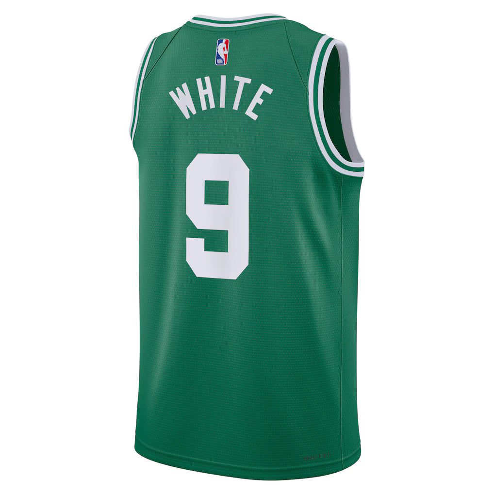 Boston Celtics Derrick White #9 Icon Edition Jersey Back View