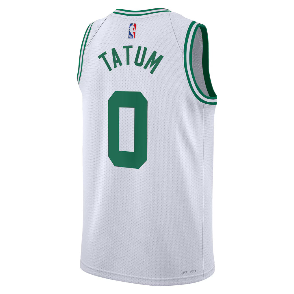 Boston Celtics Jayson Tatum #0 Association Edition Jersey Back View