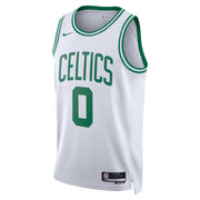 Boston Celtics Jayson Tatum Association Edition Swingman Jersey Front View