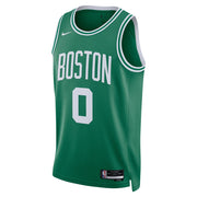Boston Celtics Jayson Tatum Icon Edition Swingman Jersey Front View