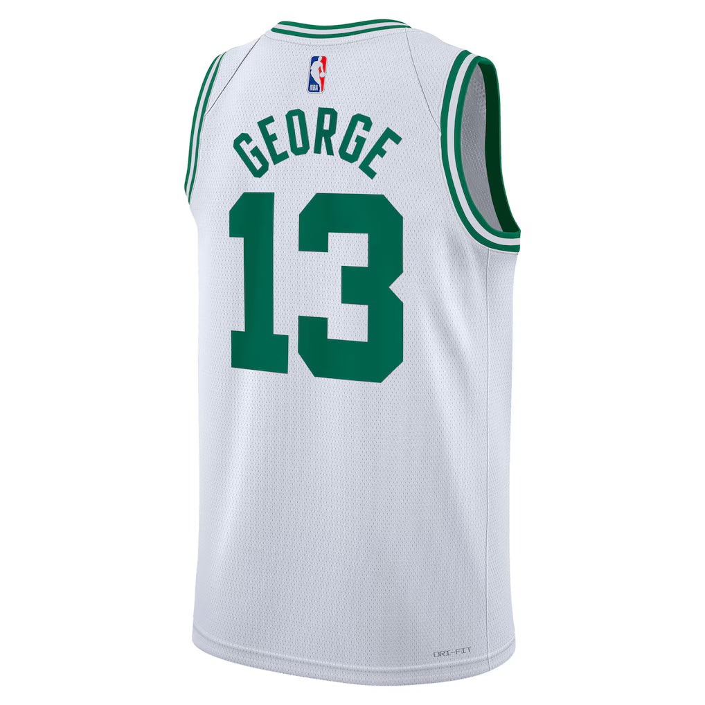 Boston Celtics Paul George #13 Association Edition Jersey Back View