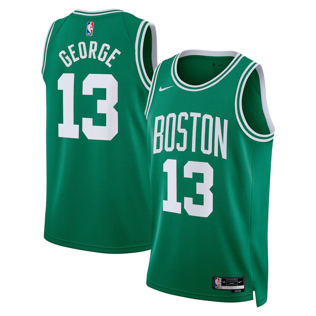 Paul George #13 Boston Celtics Green Swingman Jersey