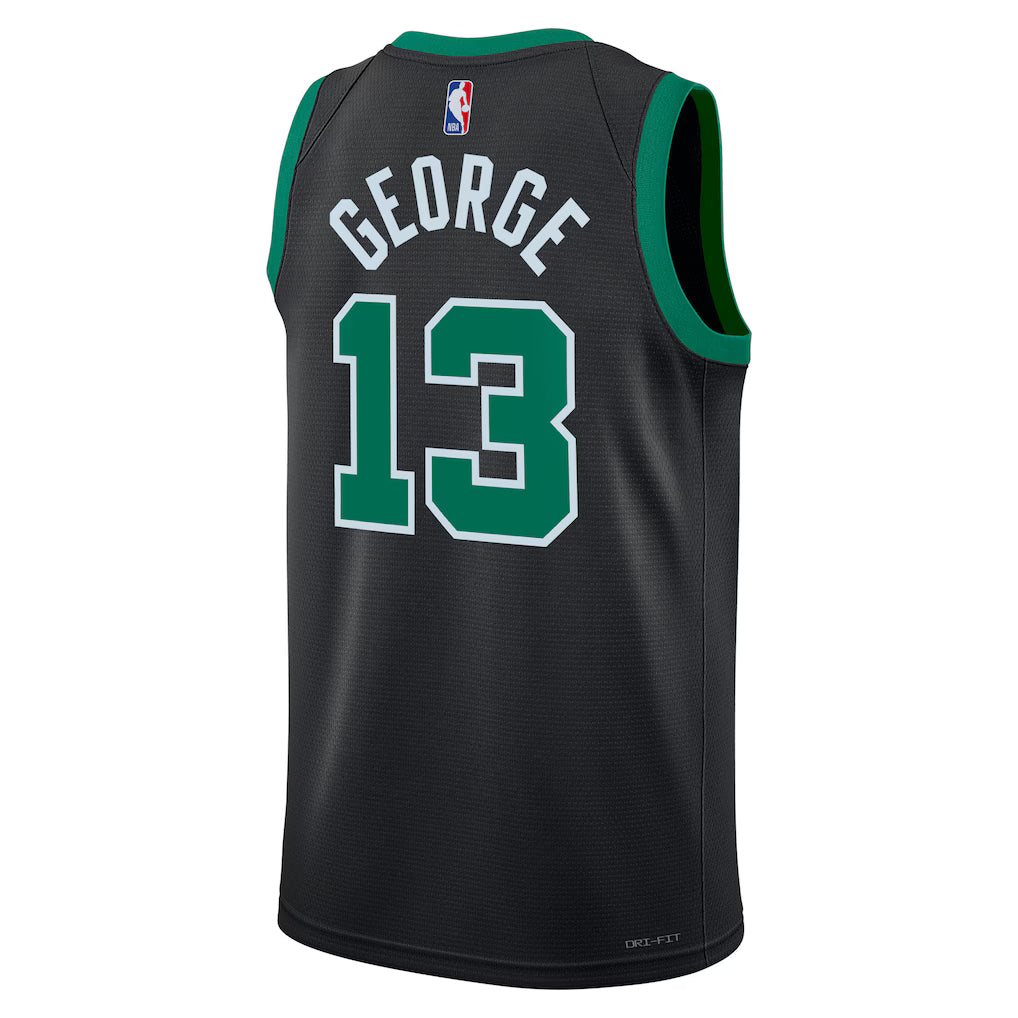 Boston Celtics Paul George #13 Statement Edition Jersey Back View