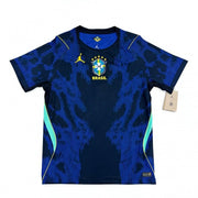 Brazil 2026 away fan version jersey blue front view
