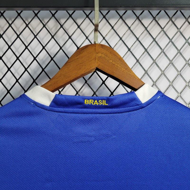 Brazil Away Jersey 2006 back collar detail