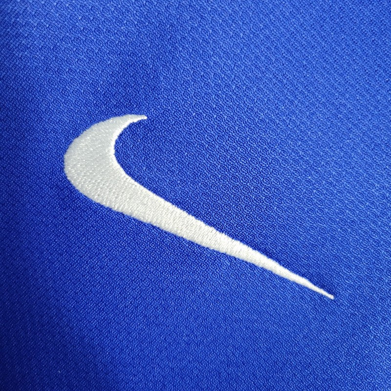 Brazil Away Jersey 2006 chest logo close-up