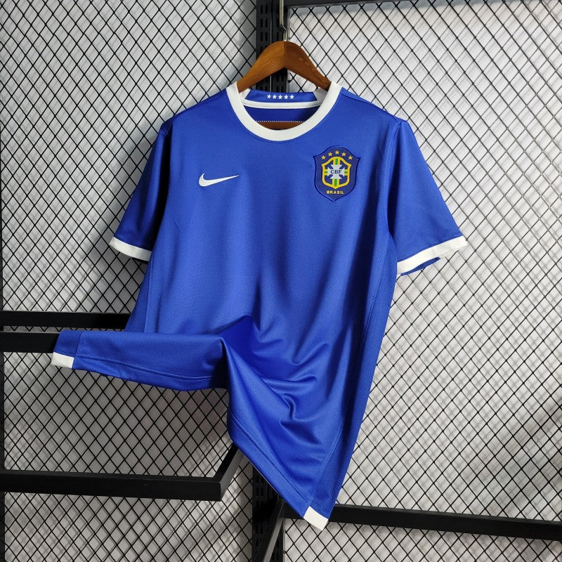 Brazil Away Jersey 2006 styled front view