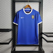 Brazil Away Jersey 2006 blue front view