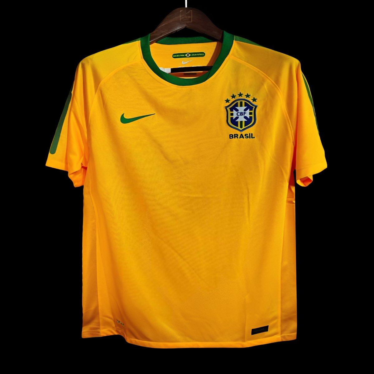 Brazil Home Jersey 2010 front view