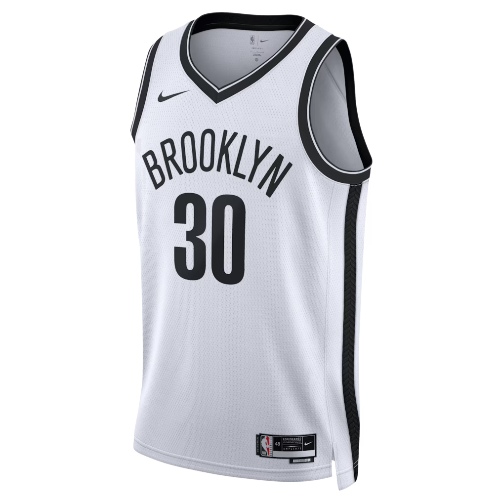 Brooklyn Nets Julius Randle Association Edition Swingman Jersey Front View