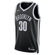 Brooklyn Nets Julius Randle #30 Icon Edition Swingman Jersey Front