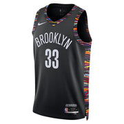 Brooklyn Nets Nic Claxton #33 City Edition Swingman Jersey 2025/26 Front
