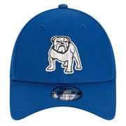 Canterbury-Bankstown Bulldogs Blue 9FORTY Adjustable Cap front view with embroidered bulldog logo