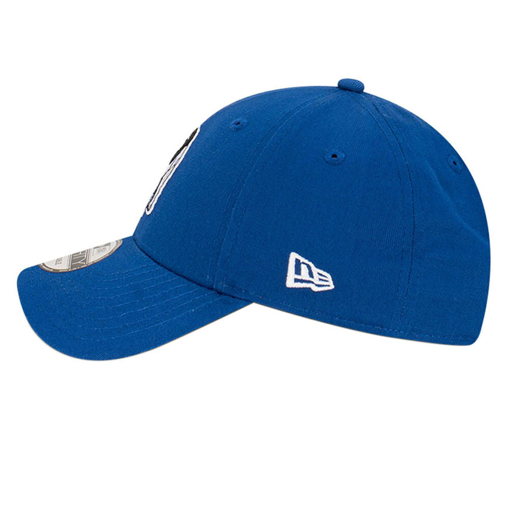 Canterbury-Bankstown Bulldogs Blue 9FORTY Adjustable Cap side view with New Era logo