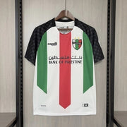 CD Palestino 2025/26 home jersey white with red green black design front view