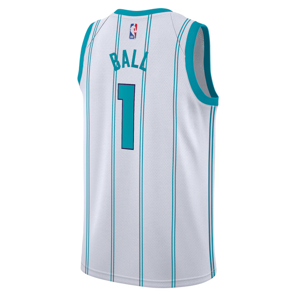 LaMelo Ball #1 Charlotte Hornets Association Edition Jersey Back