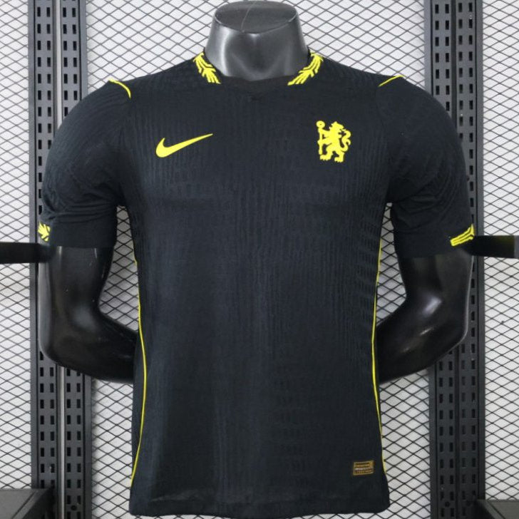 Chelsea Away Jersey 2026/27 Black Front View Player