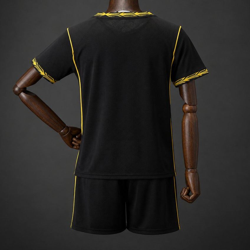 Chelsea Away Kids Set 2026/27 Black Back View