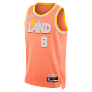 Cleveland Cavaliers Dennis Schröder #8 2025/26 City Edition Swingman Jersey front view