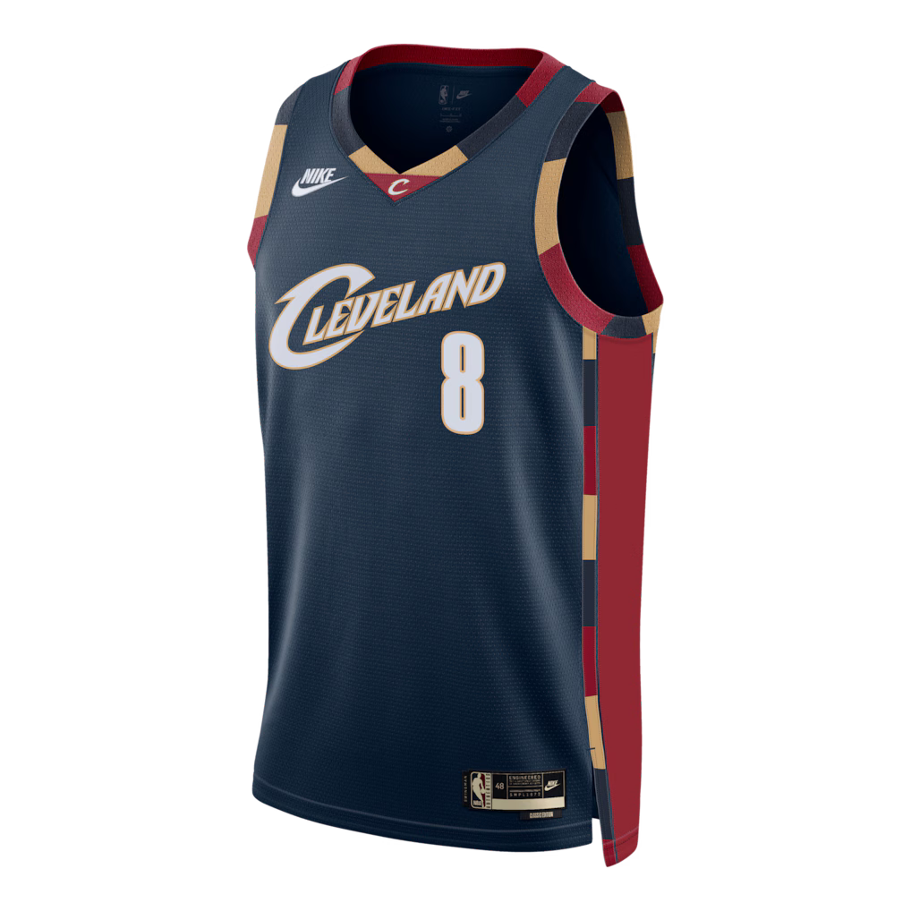 Cleveland Cavaliers Dennis Schröder #8 Classic Edition Swingman Jersey front view
