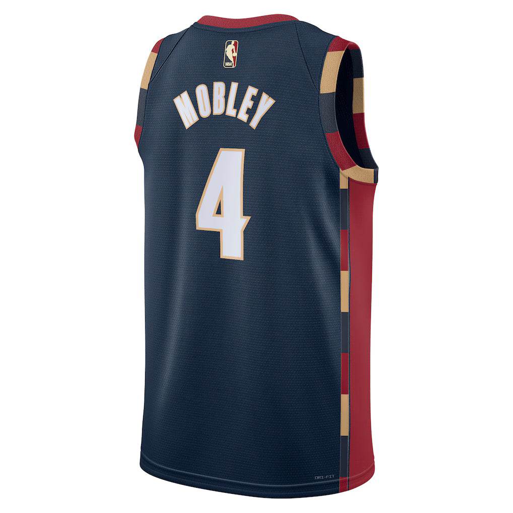 Cleveland Cavaliers Evan Mobley #4 Classic Edition Swingman Jersey back view