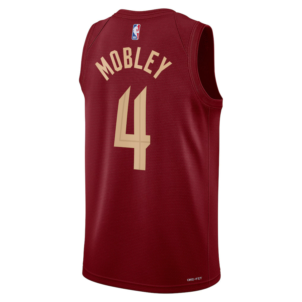 Cleveland Cavaliers Evan Mobley #4 Icon Edition Swingman Jersey back view