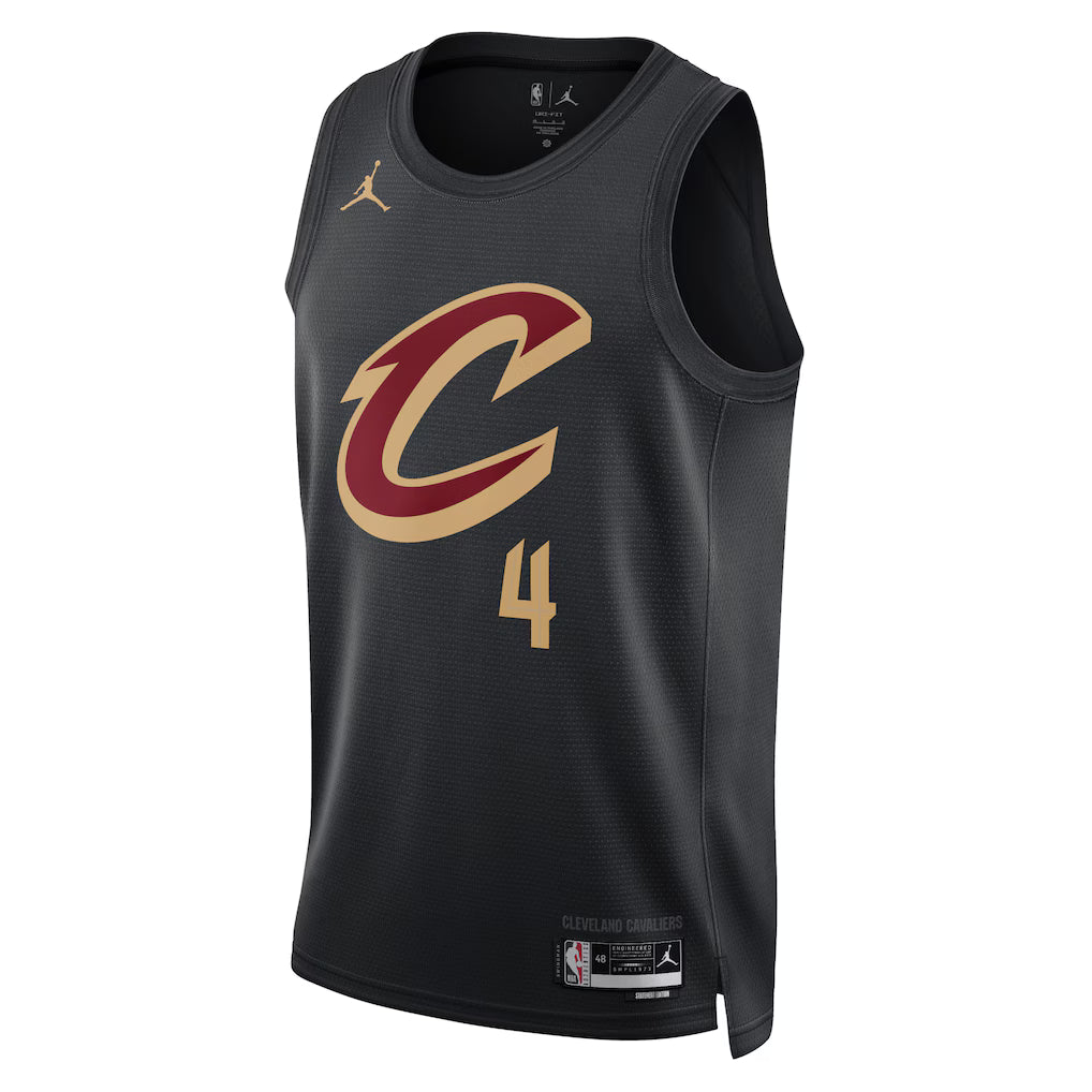 Cleveland Cavaliers Evan Mobley #4 Statement Edition Swingman Jersey front view