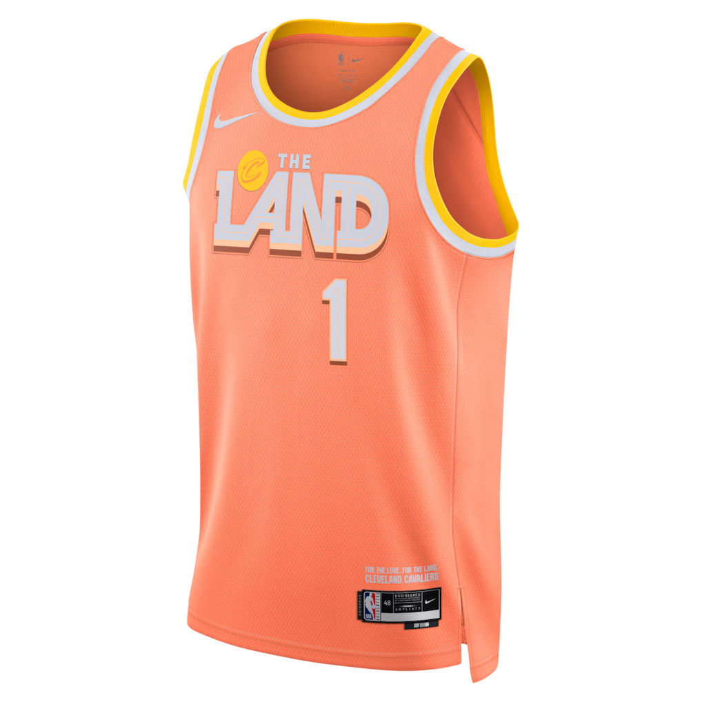 Cleveland Cavaliers James Harden #1 City Edition 2025/26 Swingman Jersey front view