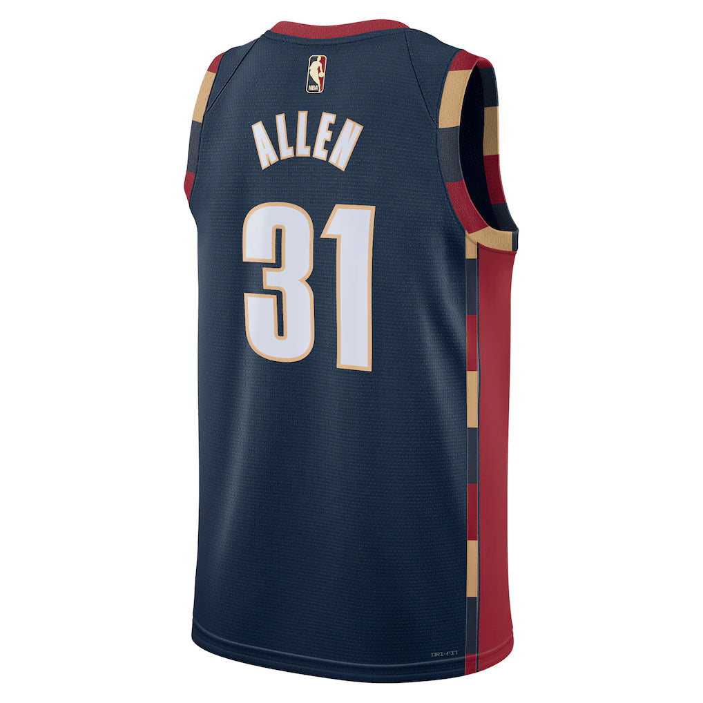 Cleveland Cavaliers Jarrett Allen #31 Classic Edition Swingman Jersey back view
